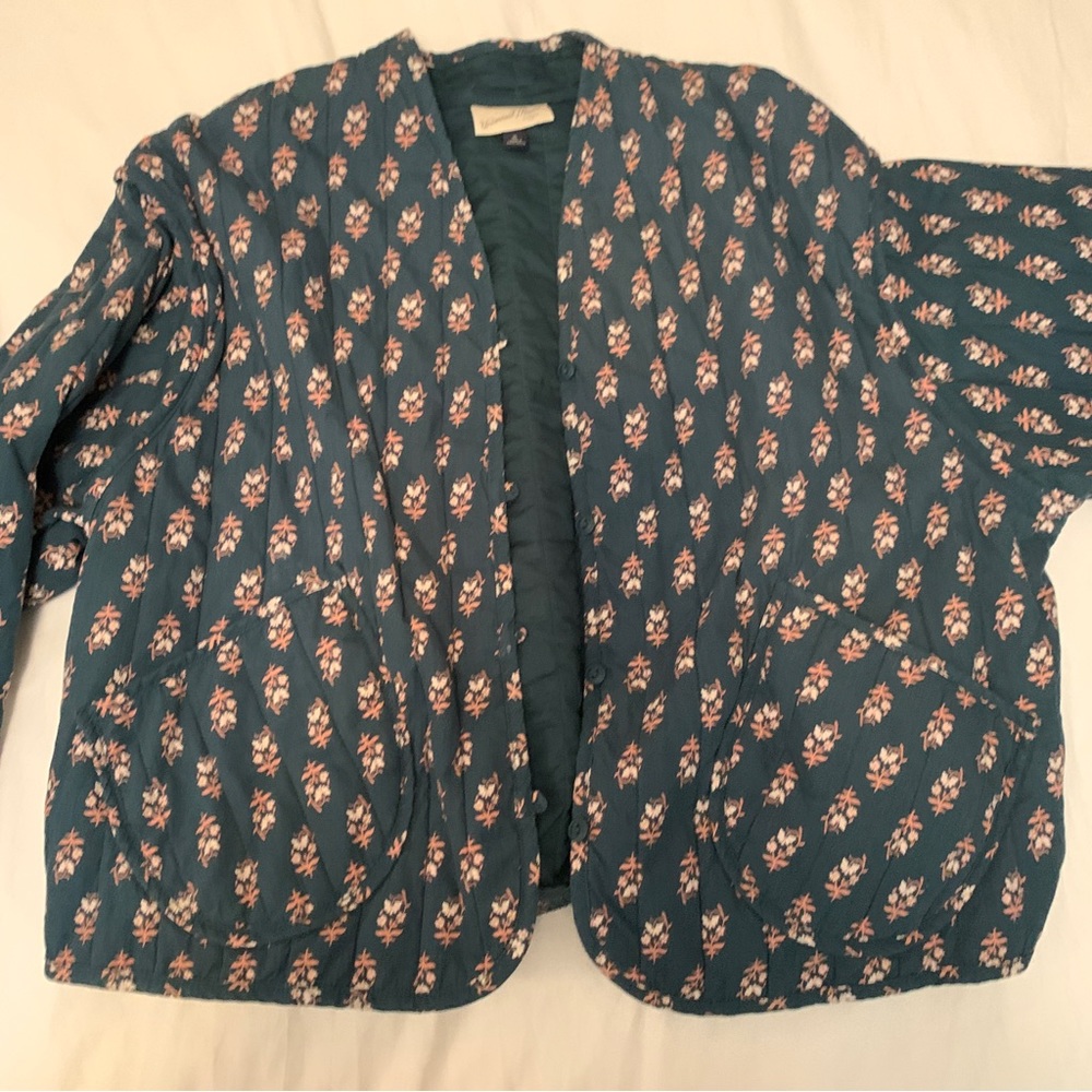 Universal Thread Target Quilted Jacket Coat
